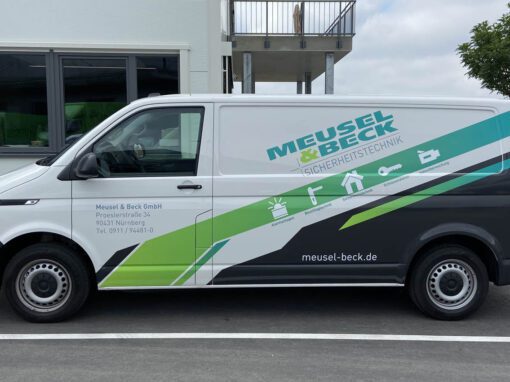 Meusel & Beck | Fahrzeugbeschriftung