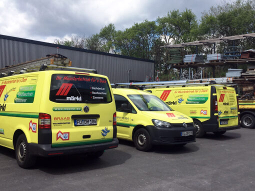 Dachdecker Märkl | Fahrzeugbeschriftung