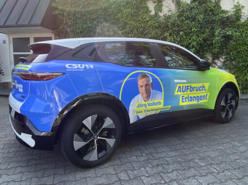 CSU | Fahrzeugfolierung