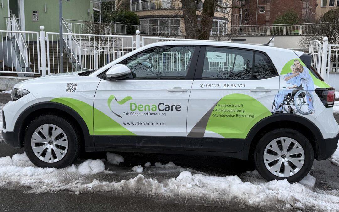 Fahrzeugbeschriftun Dena Care